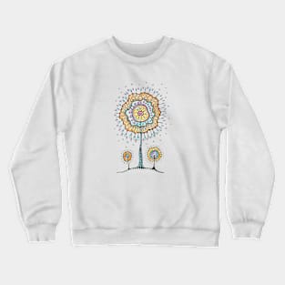 Whimsical Trees Crewneck Sweatshirt